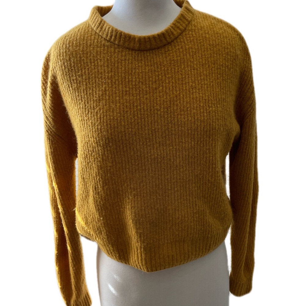H&M Divided Sweater Mustard Yellow Women’s XS